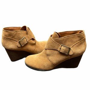 Lucky Brand Sumarah Wedge Ankle Booties